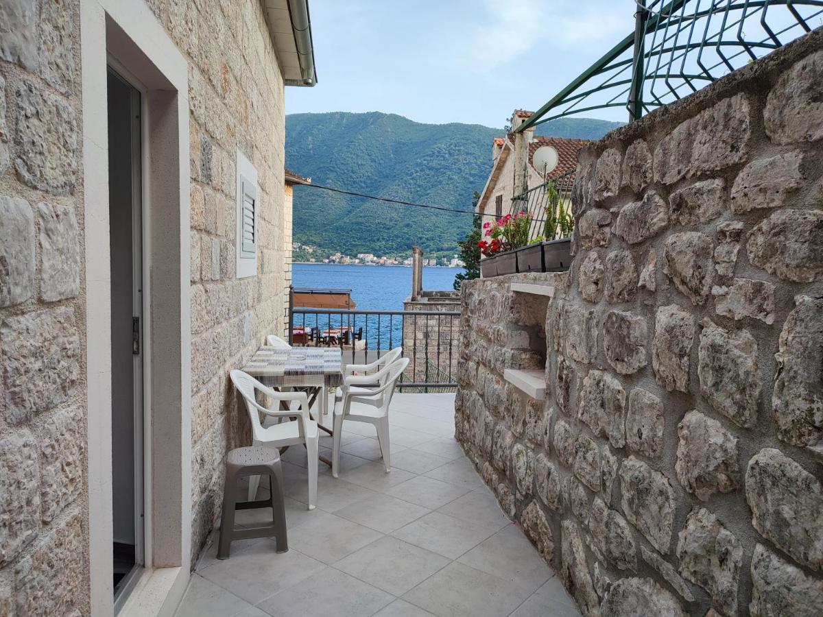 Apartment Rosic Perast Exteriör bild